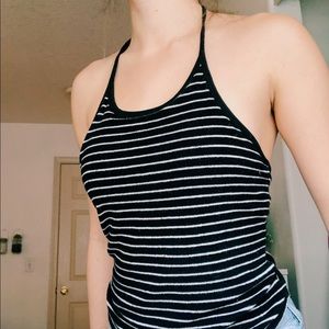 Stripped tank top